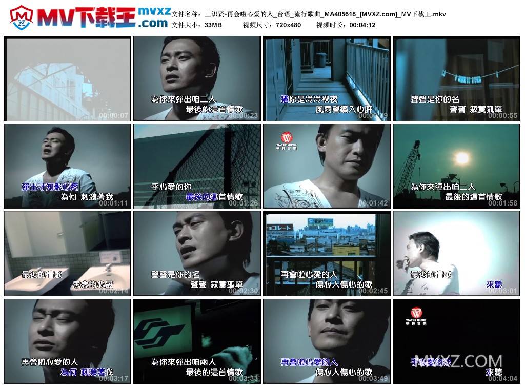 王识贤-再会啦心爱的人_台语_流行歌曲_MA405618